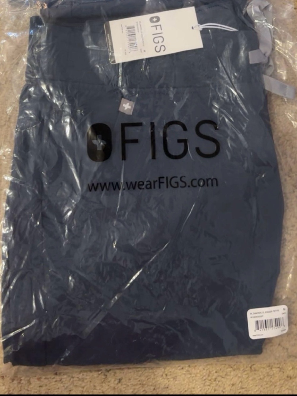 Figs Navy Blue Medical Scrub Set NTW